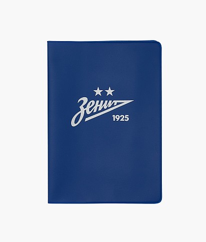 Обложка для паспорта синяя